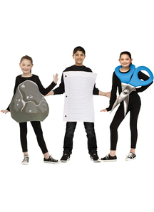 Rock Paper Scissors Child Costumes