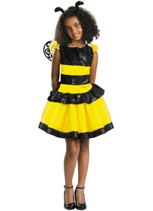 Sequin Bee Child Costume