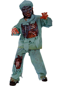 Sleleton Doctor Child Costume