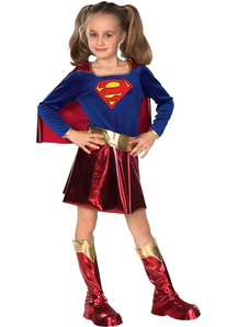 Supergirl Kids Costume