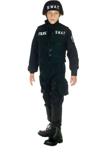 Swat Police Officer Child Costume