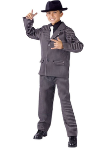 Young Gangster Child Costume