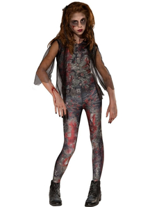 Zombie Girl Kids Costume