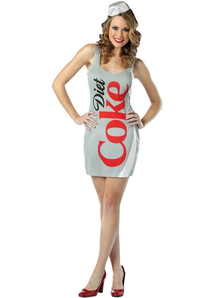 Diet Coke Women Costume