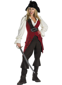 Elizabeth Pirate Of The Carribean Adult Costume