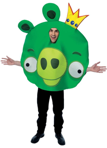 King Pig Angry Birds Adult Costume