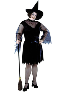 Lady Witch Adult Plus Size Costume