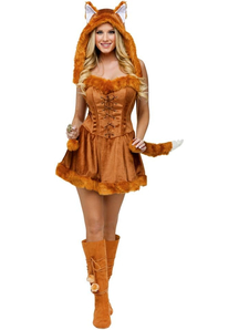 Miss Fox Adult Costume