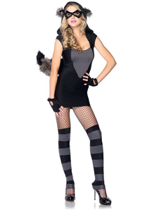 Miss Racoon Adult Costume
