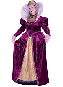 Queen Elizabethan Adult Costume
