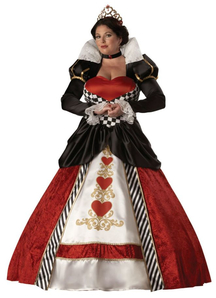 Queen Of Hearts Adult  Plus Size Costume
