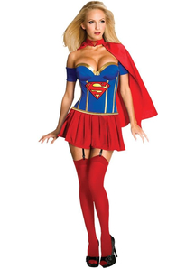 Sexy Supergirl Adult Costume