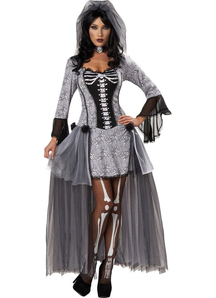 Skeleton Bride Adult Costume - 12869