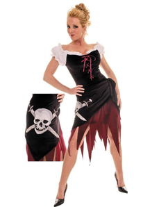 Skull Pirate Women Costume