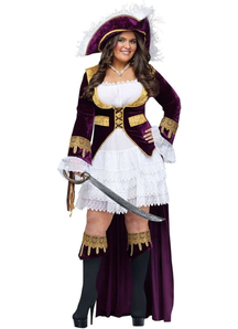Sparkling Pirate Adult Costume