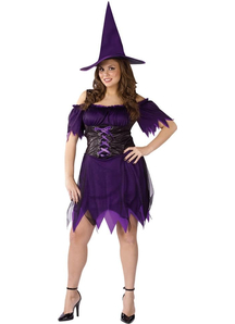 Violet Witch Adult Costume