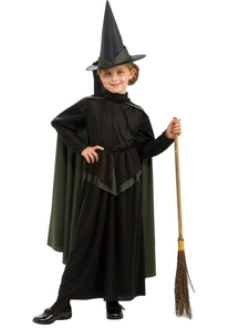 Wicked Witch Wiz Of Oz Child Costume - 12717