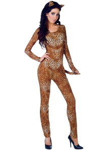 Wild Leopard Adult Costume