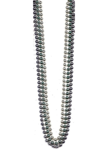 Beads 48In 10Mm Metalic 12Eq 1