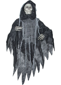 Black Skeleton Reaper. Halloween Props.