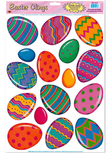Colourful Eggs. Easter Decorations.