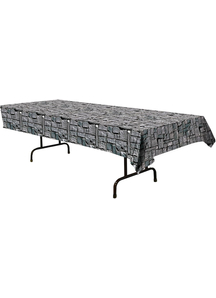 Stone Wall Tablecloth. Table Decoration.