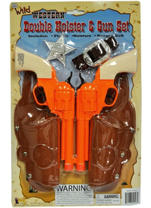 Double Holster And Gun Set