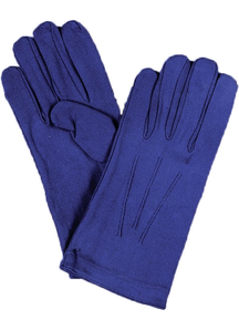 Gloves Mens Nylon Blue