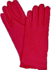 Gloves Nylon W Snap Hot Pink