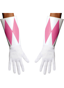 Pink Ranger Adult Gloves