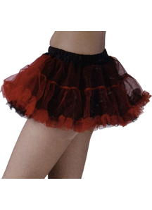Tutu Skirt Black/Red