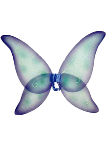 Wings Fairy Prpl Blu Grn