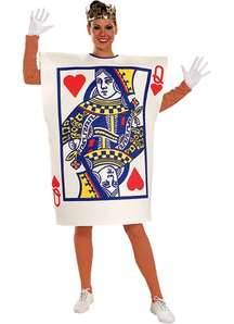 Card Queen Of Hearts Adult Costume