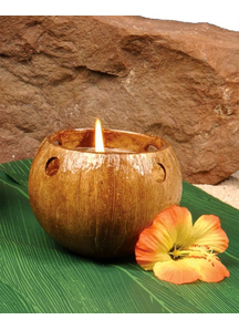 Coconut Tealight Candle Holder