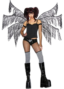 Dark Nymph Wings Black