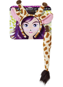 Giraffe Ears And Tail Set