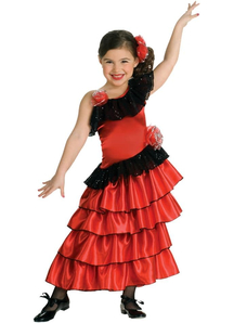 Spanish Girl Child Costume