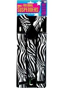 Suspenders 80'S Zebra