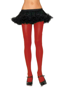 Tights Adult Red 1 Size