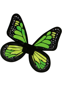 Wings Butterfly Satin Ch Green