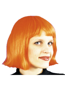 Cindy Wig Neon Orange For Women