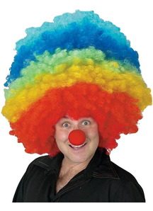 Clown Mega Wig For Adults - 17649
