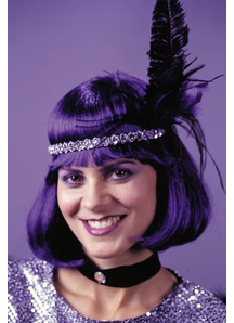 Dark Purple Wig For Women