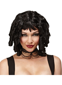 Ghost Doll Black Wig For Women