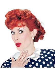 I Love Lucy Wig For Adults