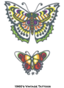 Tattoo Vintage Butterflies