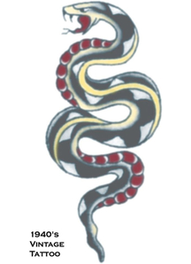 Tattoo Vintage Snake