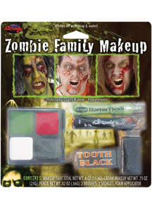 Zombie Family Makeup Kit