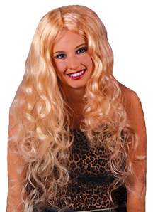 30 Inch Curly Blonde Wig For Women