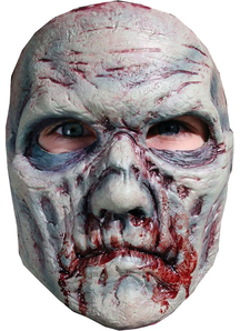 B Spaulding Zombie 8 Adlt Face For Halloween